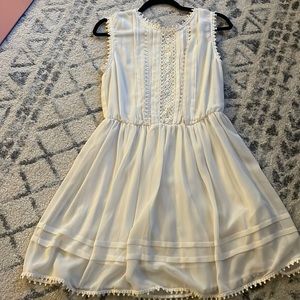 White boutique dress